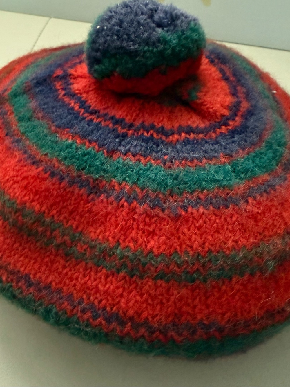 Vintage Traditional Tam o' Shatner 100% Wool Flat Bonnet Made in Scotland